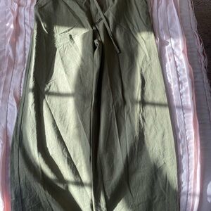 American Eagle Outfitters Olive Green Women Jeans